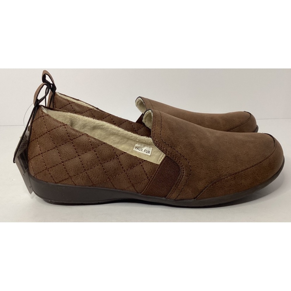 J Sport Women's Lisa Casual Slip On Shoe Women's Size 8 Brown NIB